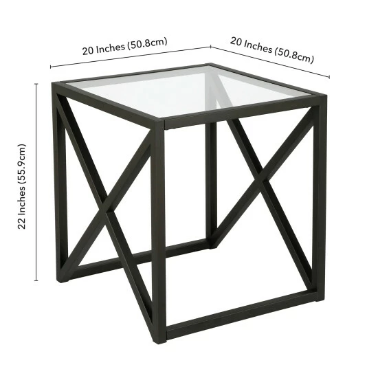 Wholesale 𼰠Silver Orchid Stifter Blackened Bronze Side Table đ - Image 5