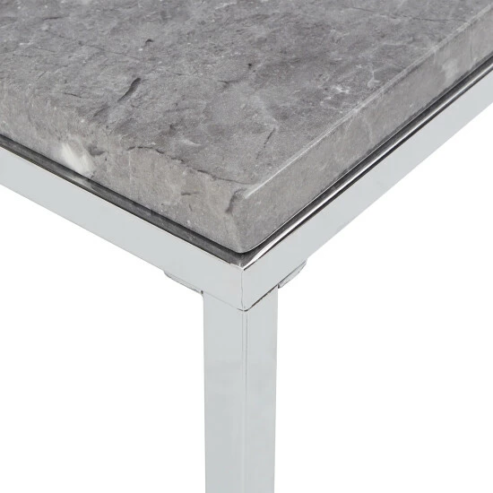 Outlet 𤊠Silver Orchid Bankhead Chrome Finish End Table đ - Image 5