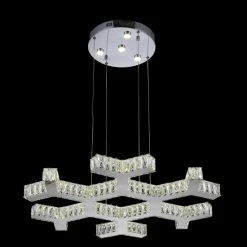 Top 10 ❤️ Silver Orchid Albertson LED Chandelier With Chrome Finish 🎁