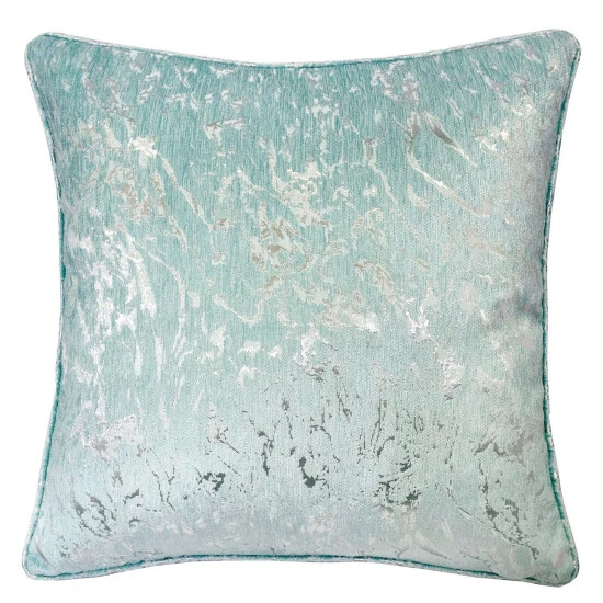 Best Pirce đ€© Silver Orchid Purviance Jacquard Feather Accent Pillows (Set Of 2) Light Teal đ - Image 2
