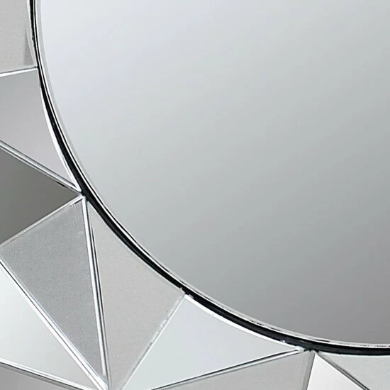 Cheap đ Silver Orchid Badgley 39.5-inch Round Silver Wall Mirror đĽ - Image 2