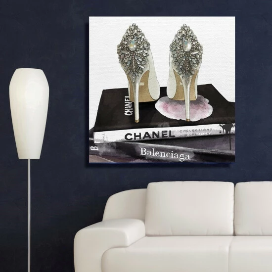 Wholesale đŻ Silver Orchid Davis 'My Trophies' Canvas Art - Black/White â 4 Wholesale đŻ Silver Orchid Davis 'My Trophies' Canvas Art - Black/White â - Image 2
