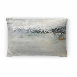 New ❤️ Silver Orchid Sebastian Grey Lumbar Pillow 🔔