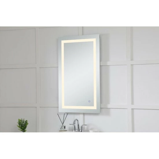 Deals đ Silver Orchid Gael Silver Hardwired LED Mirror âď¸ - Image 2