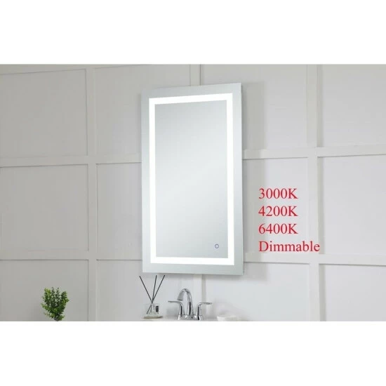 Deals đ Silver Orchid Gael Silver Hardwired LED Mirror âď¸ - Image 3
