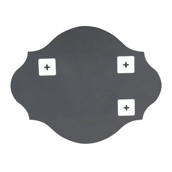 Best Pirce ๐ฅ Silver Orchid Ames Frameless Oval Scalloped Bevel ๐ - Image 3