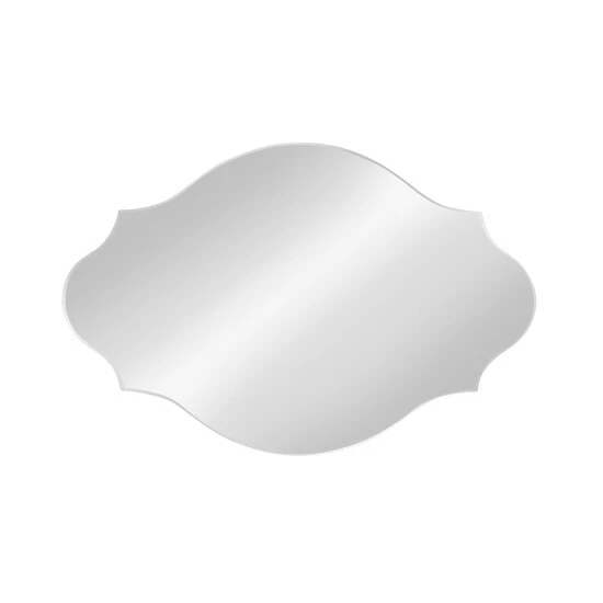 Best Pirce ๐ฅ Silver Orchid Ames Frameless Oval Scalloped Bevel ๐ - Image 5