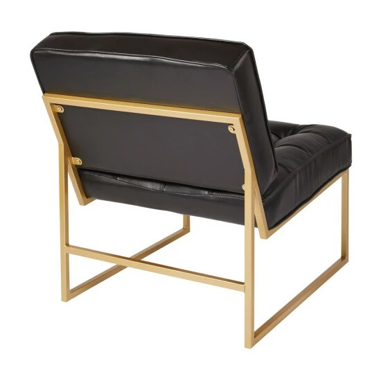 Discount ๐ Silver Orchid BerdoniFaux Leather Chair With Gold ๐งฅ Coated Frame White โจ 10 Discount ๐ Silver Orchid BerdoniFaux Leather Chair With Gold ๐งฅ Coated Frame White โจ - Image 8