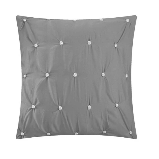 New 💯 Silver Orchid Monroe Grey 10-piece Bed-in-a-Bag With Sheet Set 🤩 - Image 4