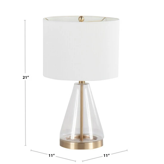 Best reviews of ✔️ Silver Orchid Isla Table Lamp ⌛ - Image 3