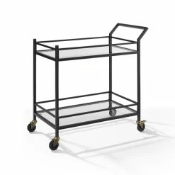 Hot Sale 👍 Silver Orchid Grifith Oil-Rubbed Bronze Bar Cart 🛒 -Silver Orchid Shop unnamed file 345