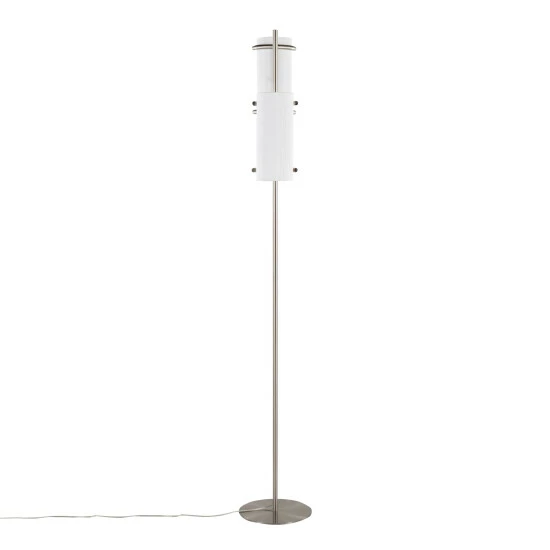Cheapest đ Silver Orchid Caines Floor Lamp Nickel/white đ - Image 6