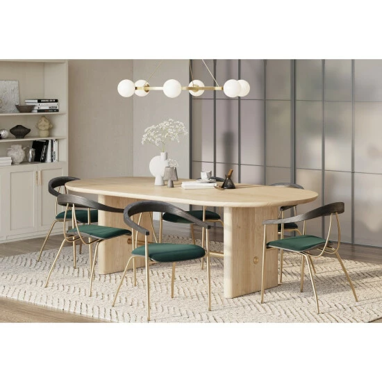 Cheapest đ Silver Orchid Engl Velvet Upholstered Dining Chair (Set Of 2) - N/A Blue đ - Image 6