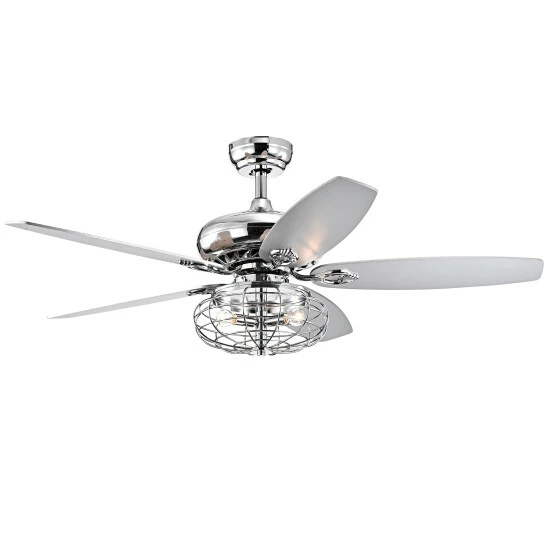 Coupon ✔️ Silver Orchid Sebastian 52-inch Ceiling Fan Chrome ✔️ - Image 3