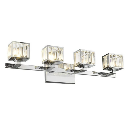 Buy ⭐ Silver Orchid Doris 4-light Chrome Bath/ Vanity Light ⌛ - Image 2