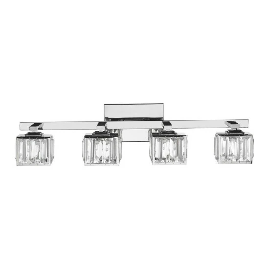 Buy ⭐ Silver Orchid Doris 4-light Chrome Bath/ Vanity Light ⌛ - Image 4