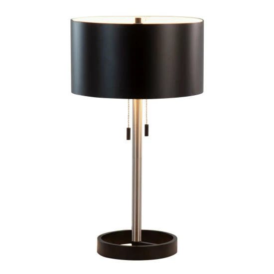 Hot Sale đĽ Silver Orchid Nissen Metal Table Lamp Black/nickel đ - Image 5