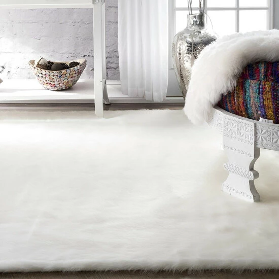 Best reviews of ๐ Silver Orchid Andral White Faux Sheepskin Soft Fluffy Area Rug โ๏ธ 3 Best reviews of ๐ Silver Orchid Andral White Faux Sheepskin Soft Fluffy Area Rug โ๏ธ - Image 2