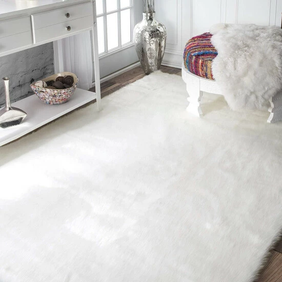 Best reviews of ๐ Silver Orchid Andral White Faux Sheepskin Soft Fluffy Area Rug โ๏ธ 8 Best reviews of ๐ Silver Orchid Andral White Faux Sheepskin Soft Fluffy Area Rug โ๏ธ - Image 7