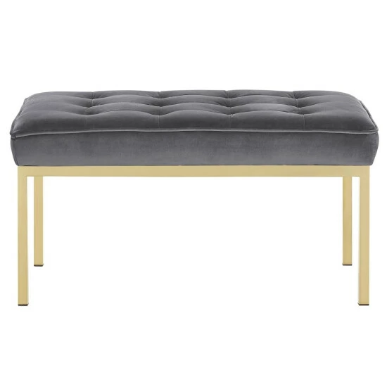 Promo đĽ Silver Orchid Fairbanks Velvet Bench Navy â¤ď¸ 6 Promo đĽ Silver Orchid Fairbanks Velvet Bench Navy â¤ď¸ - Image 4