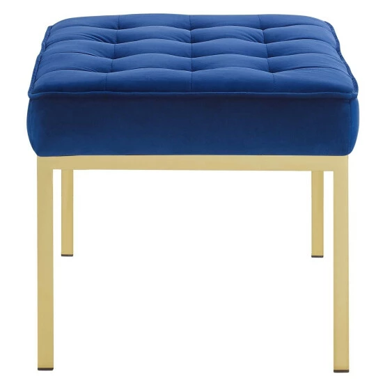 Promo đĽ Silver Orchid Fairbanks Velvet Bench Navy â¤ď¸ 10 Promo đĽ Silver Orchid Fairbanks Velvet Bench Navy â¤ď¸ - Image 8