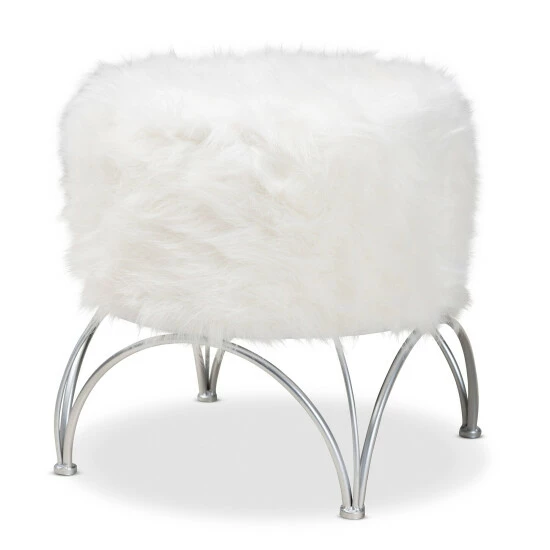 Discount ๐งจ Silver Orchid Coburn Modern And Contemporary Upholstered Ottoman ๐ - Image 2