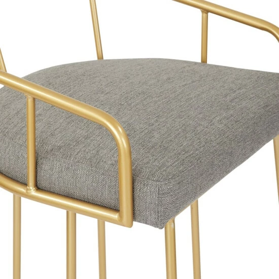 Deals đĽ Silver Orchid Cook Mid-century 30-inch Fabric Seat Bar Stool Ash đ - Image 5