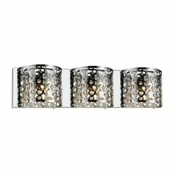 Coupon ⭐ Silver Orchid Bracken 3-light Wall Sconce With Chrome Finish 👍