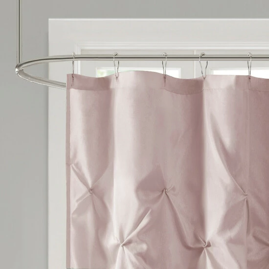 Wholesale đ Silver Orchid Haid Polyester Shower Curtain White đ - Image 6