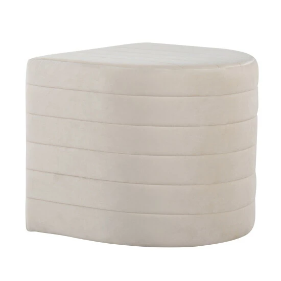 Best reviews of 𼰠Silver Orchid Gregor Upholstered Ottoman đ - Image 3