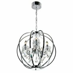 Best Sale 😀 Silver Orchid Daix Chrome 5-light Chandelier 💯 -Silver Orchid Shop unnamed file 3942