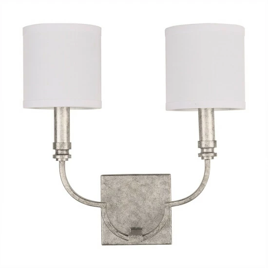 Best deal đ Silver Orchid Grasse 2-light Antique Silver Wall Sconce - Antique Silver âď¸ - Image 3