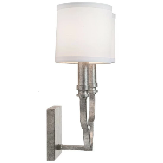 Best deal đ Silver Orchid Grasse 2-light Antique Silver Wall Sconce - Antique Silver âď¸ - Image 6