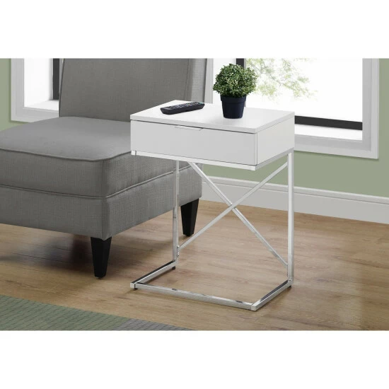 Cheapest đ Silver Orchid Campbell X-design Accent Table ⨠4 Cheapest đ Silver Orchid Campbell X-design Accent Table ⨠- Image 2