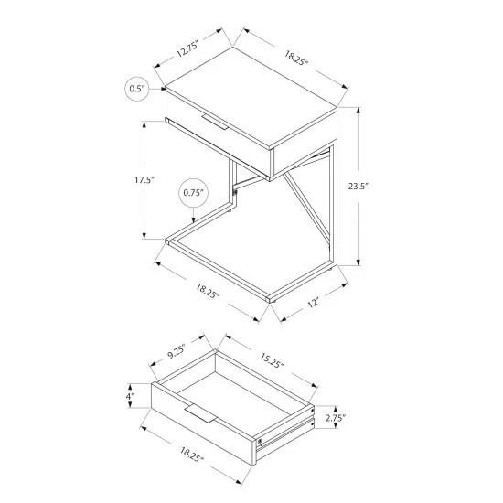 Cheapest đ Silver Orchid Campbell X-design Accent Table ⨠7 Cheapest đ Silver Orchid Campbell X-design Accent Table ⨠- Image 5