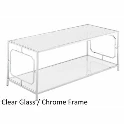 Best deal 👍 Silver Orchid Hitchie Chrome Coffee Table 🌟