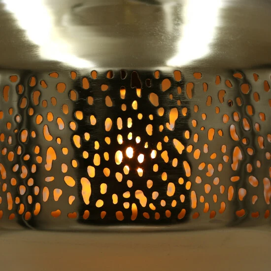 Best Pirce 💯 Silver Orchid Sten Teardrop 1-light Metal Pendant ⭐ - Image 7