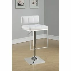 Best deal 😉 Silver Orchid Price Silver Metal/Foam Adjustable Bar Stool Grey ⭐