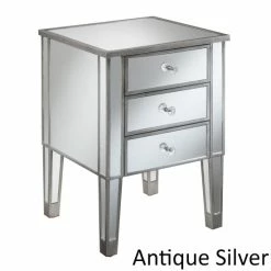 Budget ๐ Silver Orchid Beatriz Silver 3 Drawer Mirrored End Table Mirror / Antique Silver ๐ 11 Budget ๐ Silver Orchid Beatriz Silver 3 Drawer Mirrored End Table Mirror / Antique Silver ๐ -Silver Orchid Shop unnamed file 4094