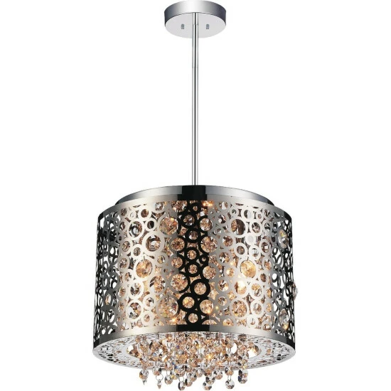 Top 10 𤊠Silver Orchid Boyd 4-light Mini Pendant With Chrome Finish đ
