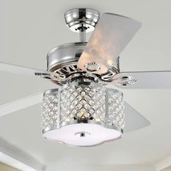 Flash Sale ✨ Silver Orchid Myers 5-Blade Ceiling Fan 😀