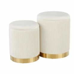 Best deal ⌛ Silver Orchid Corday Contemporary Pleated Nesting Ottoman Set Black 🌟 -Silver Orchid Shop unnamed file 42