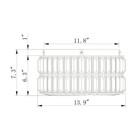 Promo ๐งจ Silver Orchid Coogan Matte Black 4-Light Crystal And Metal Drum Shade Flush Mount - Matte Black ๐ - Image 4