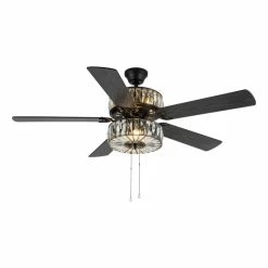 Cheap 🥰 Silver Orchid Crystalline Caged Crystal Ceiling Fan - 52"L X 52"W X 18"H - 52"L X 52"W X 18"H 🛒 -Silver Orchid Shop unnamed file 4223