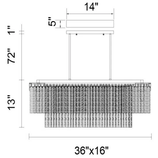 Best Pirce đ€© Silver Orchid Chaplin 8-light Chandelier With Chrome Finish đ - Image 2