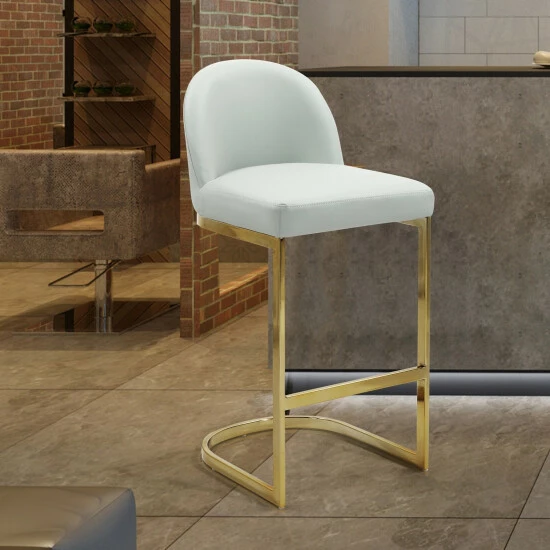 Discount đ Silver Orchid Boardman PU Leather Bar Stool/Counter Stool Chair Black đ