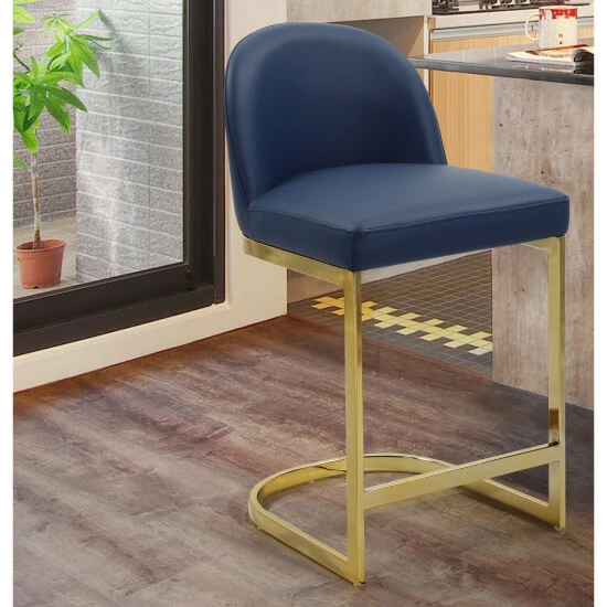 Discount đ Silver Orchid Boardman PU Leather Bar Stool/Counter Stool Chair Black đ - Image 2