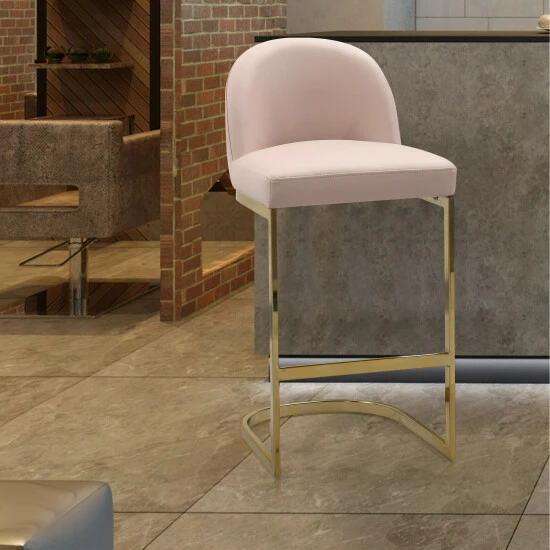 Discount đ Silver Orchid Boardman PU Leather Bar Stool/Counter Stool Chair Black đ - Image 4