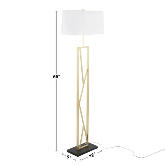 Best deal đ Silver Orchid Sala Floor Lamp đ - Image 3