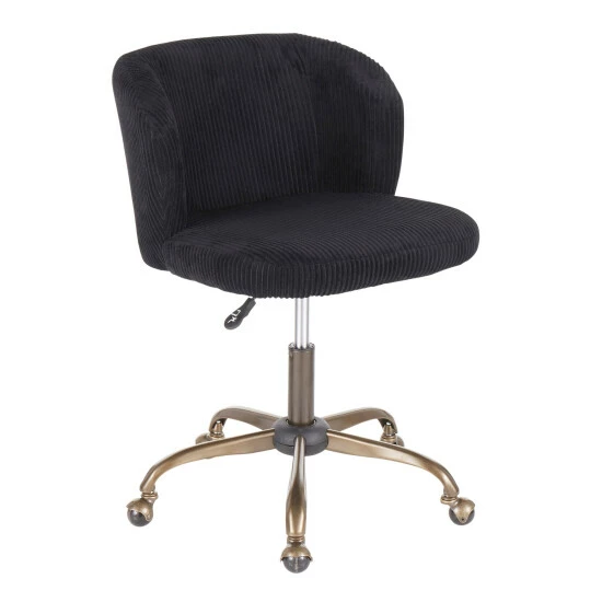 Best deal ๐ Silver Orchid Arthur Corduroy Task Chair Yellow ๐ 4 Best deal ๐ Silver Orchid Arthur Corduroy Task Chair Yellow ๐ - Image 2